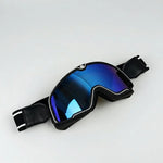 Motorcycle Goggles UV Protection Fits Over Glasses Scratch-Resistant Lenses