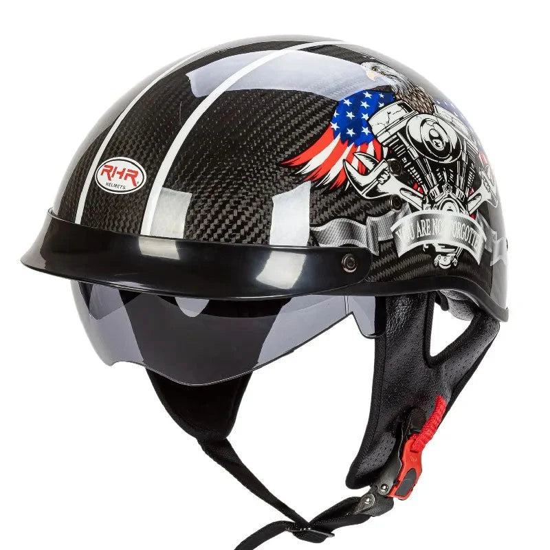 Motorcycle Helmet Carbon Fiber DOT & ECE Approved