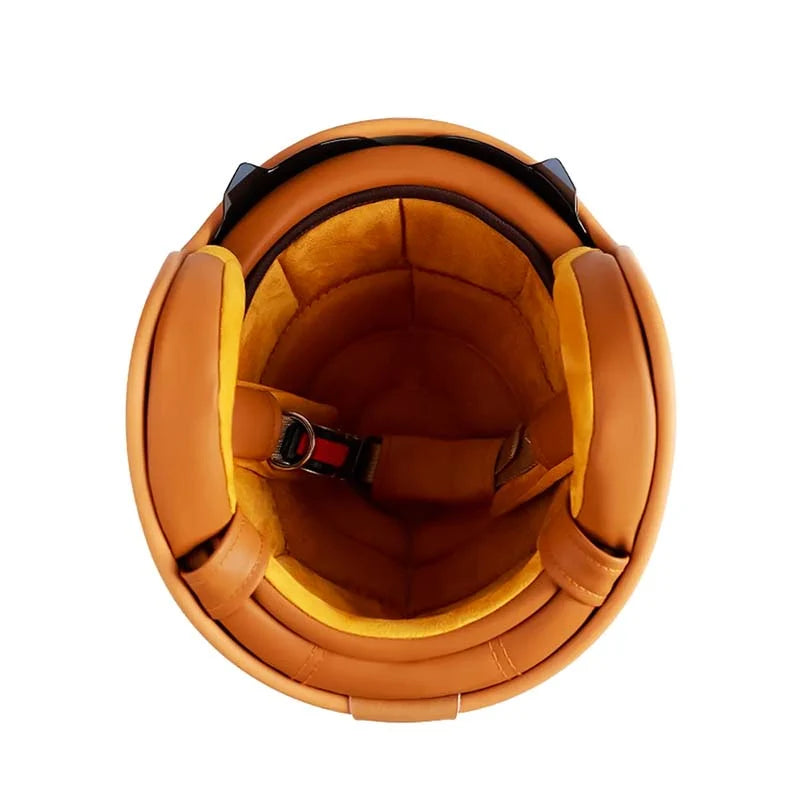 Motorcycle Helmet Retro Brim DOT & ECE Certified Dual Visors