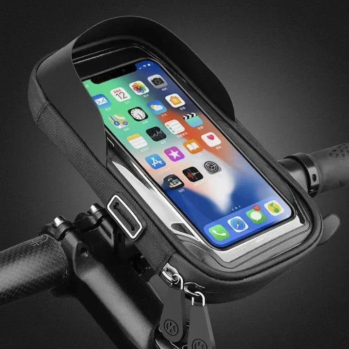 Motorcycle Phone Holder Waterproof Universal Handlebar Mount