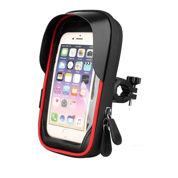 Motorcycle Phone Holder Waterproof Universal Handlebar Mount