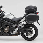 Motorcycle Saddlebags Waterproof 15.3 Gal With Rain Covers
