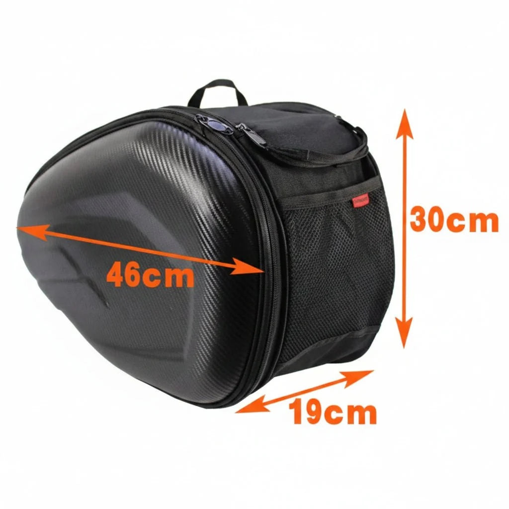 Motorcycle Saddlebags Waterproof 15.3 Gal With Rain Covers