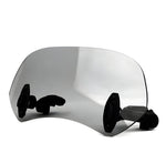 Motorcycle Windshield Extension Adjustable Double Hinge Universal Fit