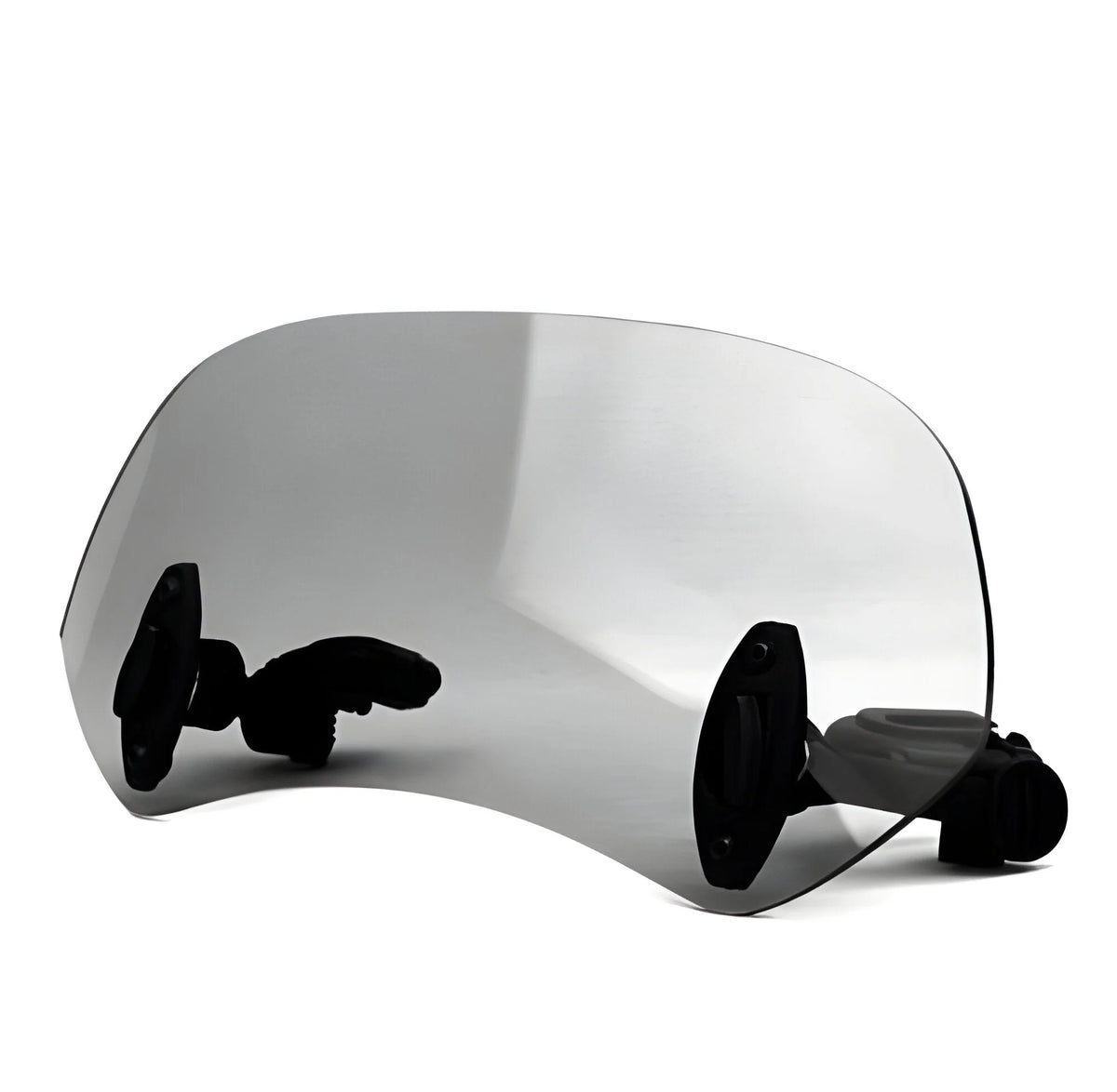 Motorcycle Windshield Extension Adjustable Double Hinge Universal Fit
