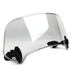 Motorcycle Windshield Extension Adjustable Double Hinge Universal Fit
