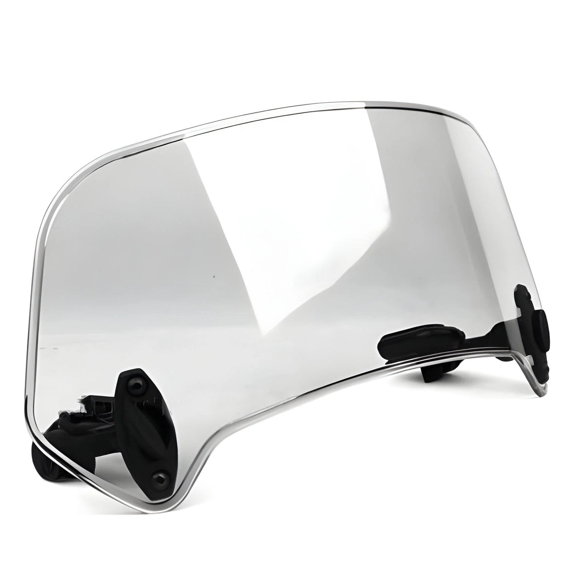 Motorcycle Windshield Extension Adjustable Double Hinge Universal Fit