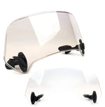 Motorcycle Windshield Extension Adjustable Double Hinge Universal Fit