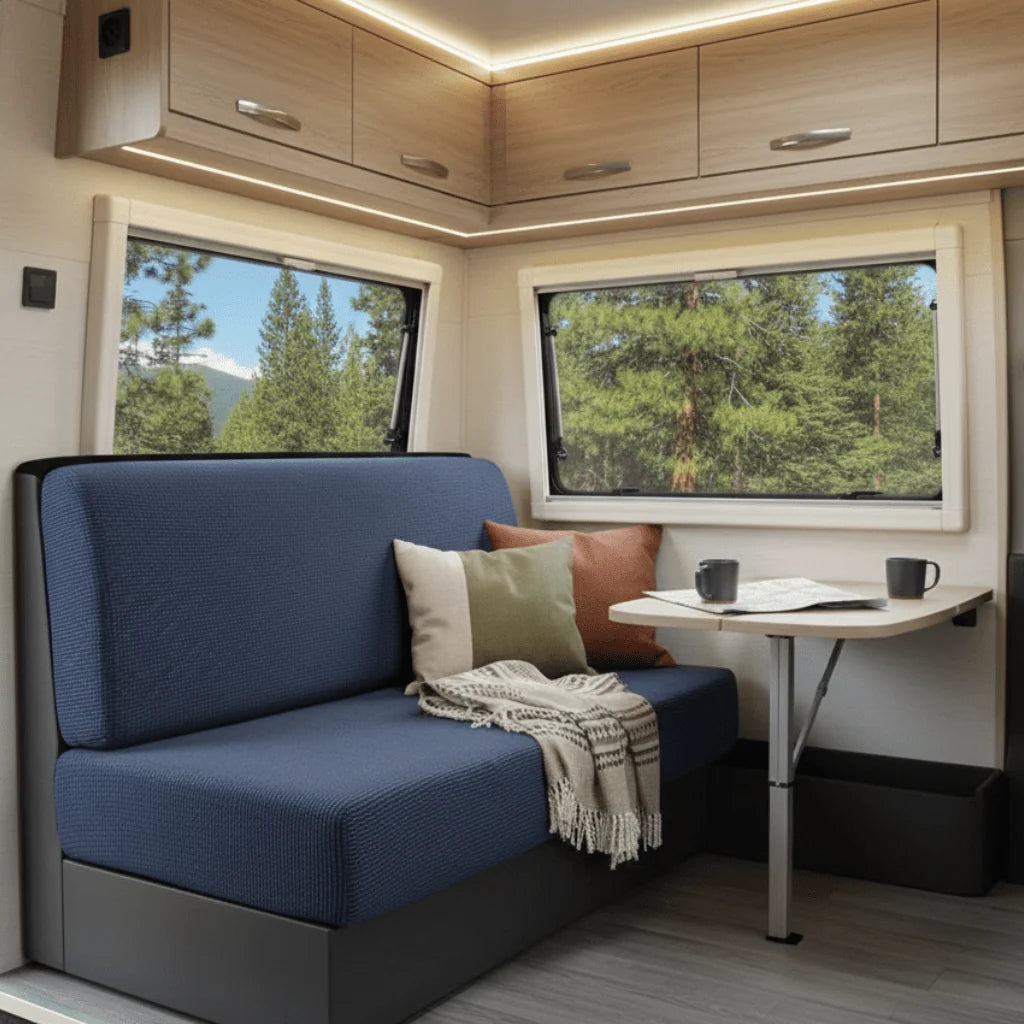 Motorhome Seat Cover Set Stretchy Universal Fit Upholstery Protection