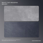 Mouse Pad Large Non-Slip Marble Design