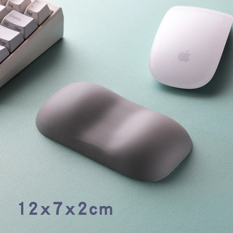 Mouse Wrist Rest Memory Foam Ergonomic Support Wipe-Clean Cover