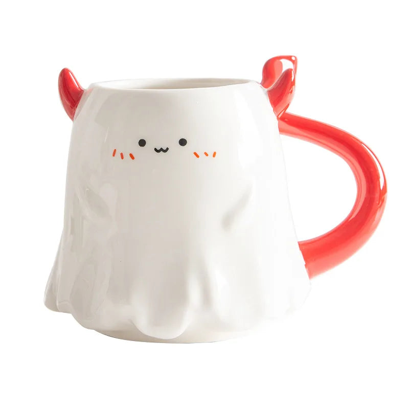 Mug 16 Oz Porcelain With Matching Stirring Stick