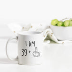 Mug Ceramic Sarcastic Birthday Design 11.8 Fl Oz Capacity