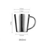 Mug Double-Wall Insulated Stainless Steel
