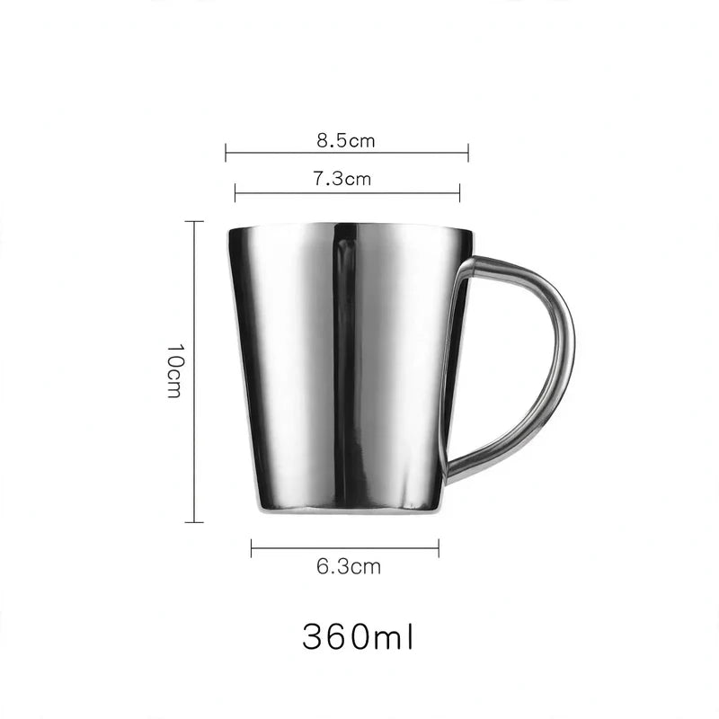 Mug Double-Wall Insulated Stainless Steel