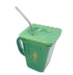 Mug Toilet-Shaped Ceramic Ergonomic Handle