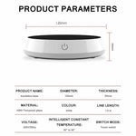 Mug Warmer Coaster Weight-Activated Automatic Heating