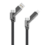 Multi-Connector Charging Cable USB-C & Lightning Multi-Device