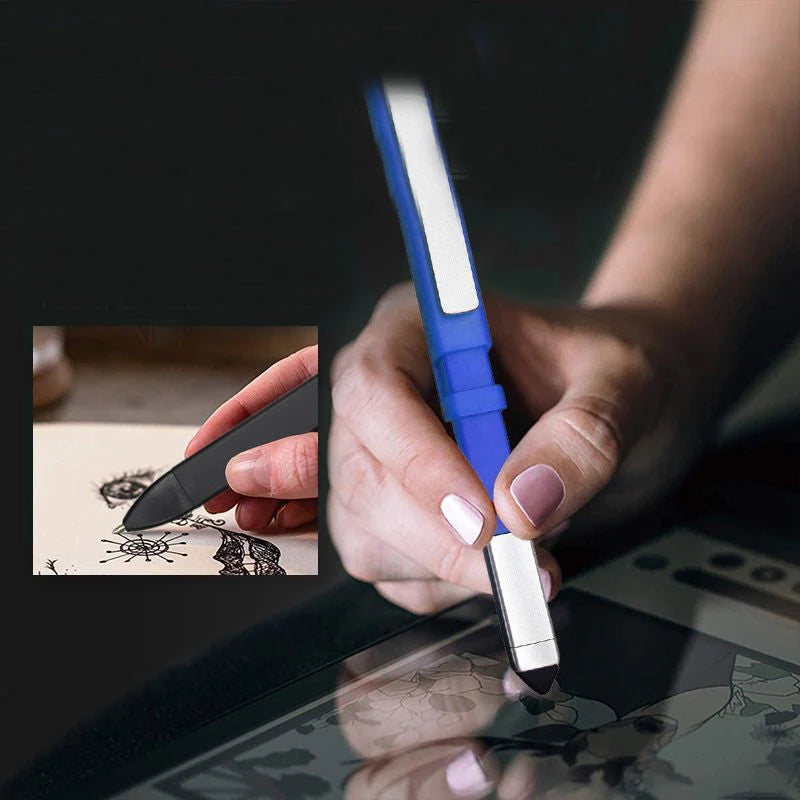 Multi-Tool Pen Phone Stand Stylus 7 Screwdriver Bits
