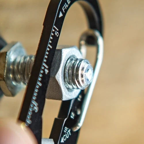 Multitool 20-in-1 Rotating Stainless Steel Keychain
