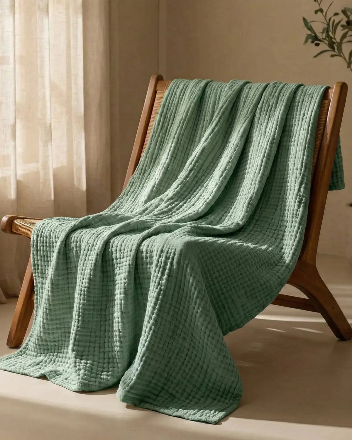 Muslin Blanket 100% Cotton Soft & Breathable