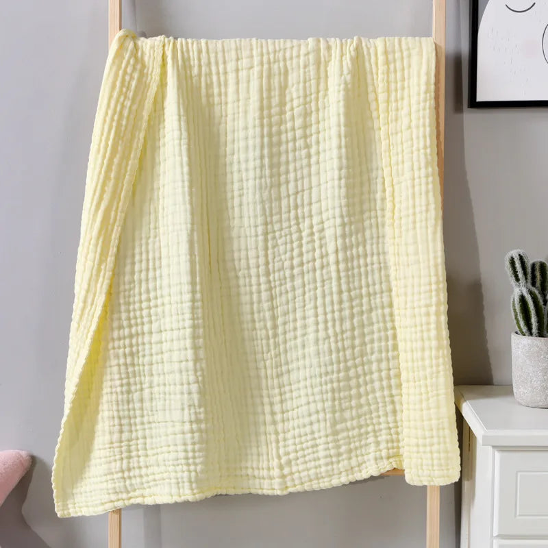Muslin Blanket Six-Layer Cotton Breathable Machine-Washable