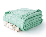 Muslin Blanket Six-Layer Cotton Breathable Machine-Washable