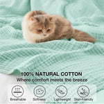 Muslin Blanket Six-Layer Cotton Breathable Machine-Washable