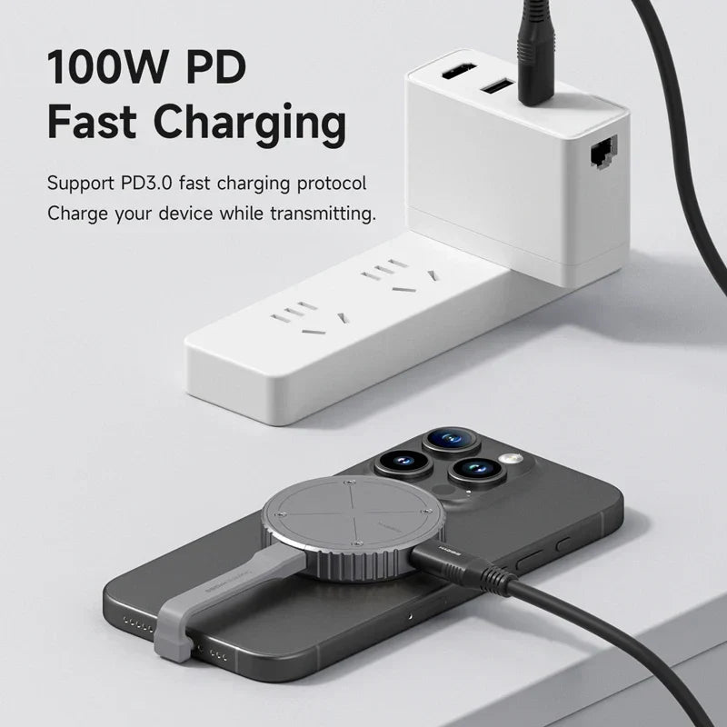 NVMe SSD Enclosure Magnetic USB-C 10Gbps