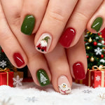 Nail Art Kit Christmas Festive Designs Long-Lasting & Chip-Resistant