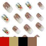 Nail Art Kit Reindeer & Snowflake Easy Application
