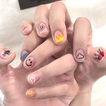 Nail Art Pen Set Vibrant Colors Easy-Control Application