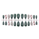 Nail Art Set Green Glitter Chip-Resistant Tools