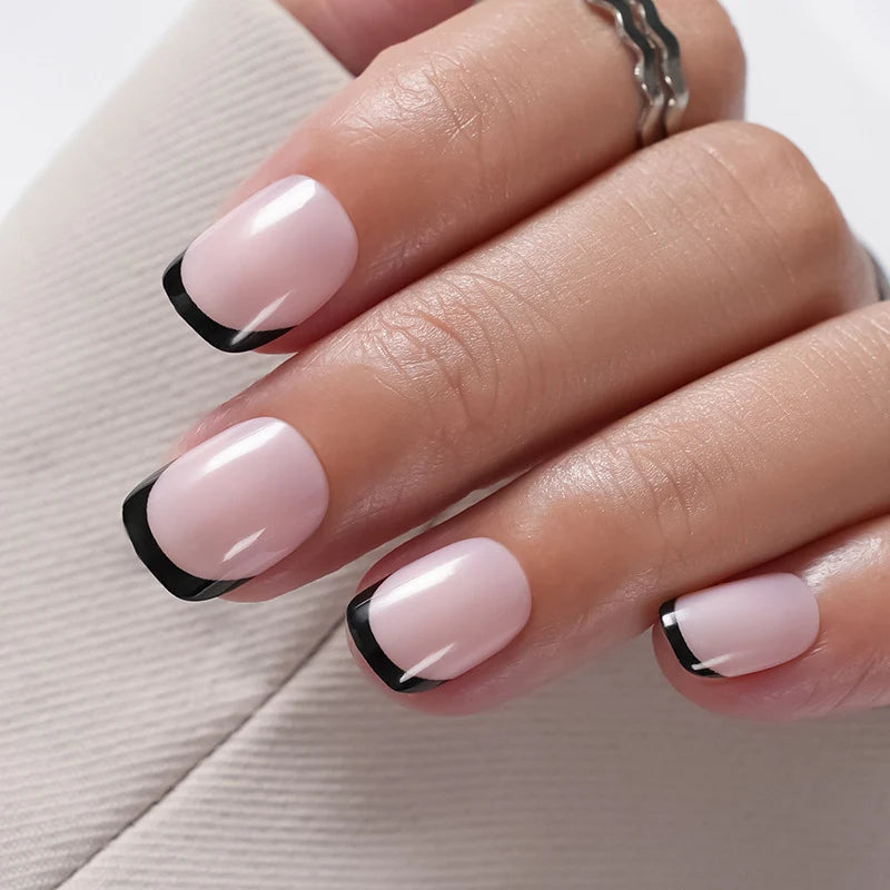 Nail Art Set Self-Adhesive Holiday Designs Long-Lasting Wear
