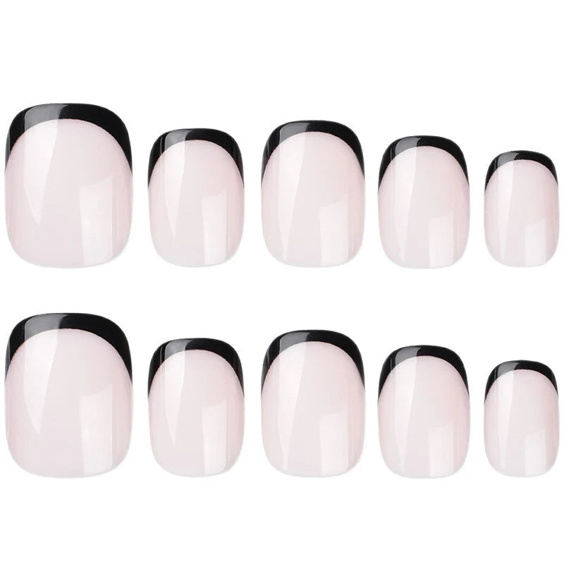 Nail Art Set Self-Adhesive Holiday Designs Long-Lasting Wear
