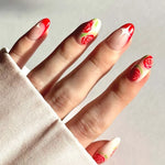 Nail Art Stickers Intricate Floral Long-Lasting & Easy Application