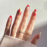 Nail Art Stickers Intricate Floral Long-Lasting & Easy Application