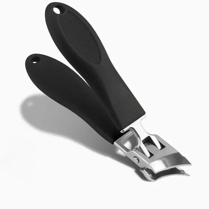 Nail Clippers Wide Jaw Stainless Steel Blades Non-Slip Grip