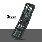 Nail Grooming Kit 6-Piece Stainless Steel Travel Case