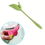 Napkin Holder Set Lily Flower Design Reusable Set of 10