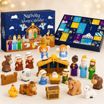 Nativity Advent Calendar 25-Piece Set For Children