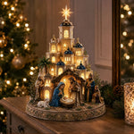 Nativity Decoration Illuminated Resin Scene