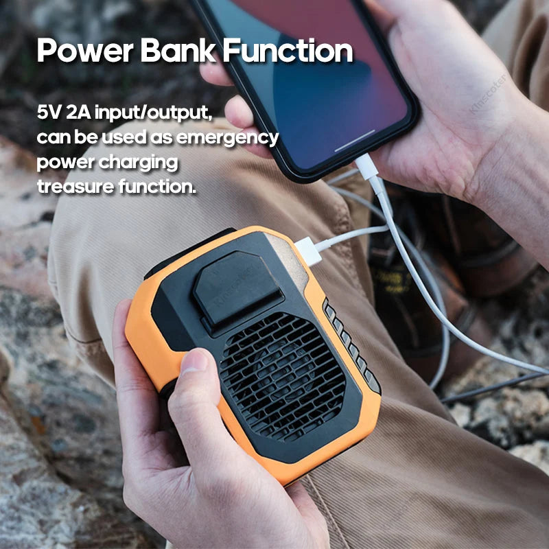 Neck Fan Hands-Free Rechargeable 6000mAh