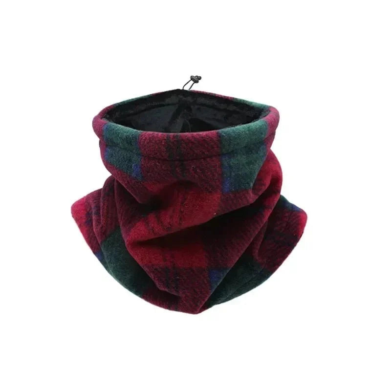Neck Gaiter Fleece-Lined Adjustable Breathable Face Covering