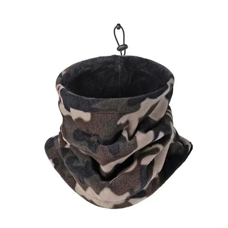 Neck Gaiter Fleece-Lined Adjustable Breathable Face Covering