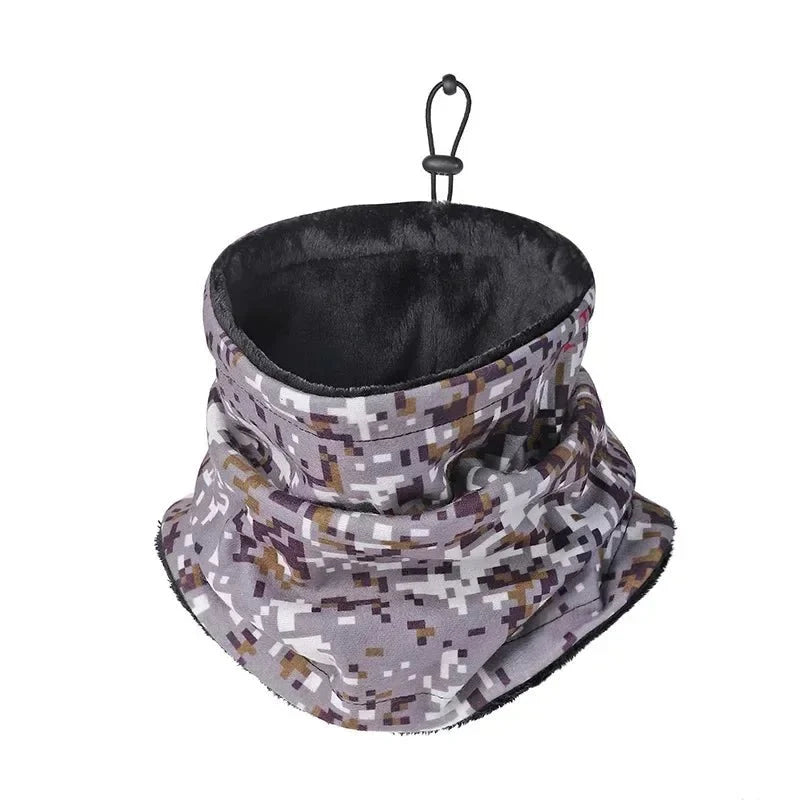 Neck Gaiter Fleece-Lined Adjustable Breathable Face Covering