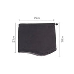 Neck Gaiter Fleece-Lined Adjustable Breathable Face Covering