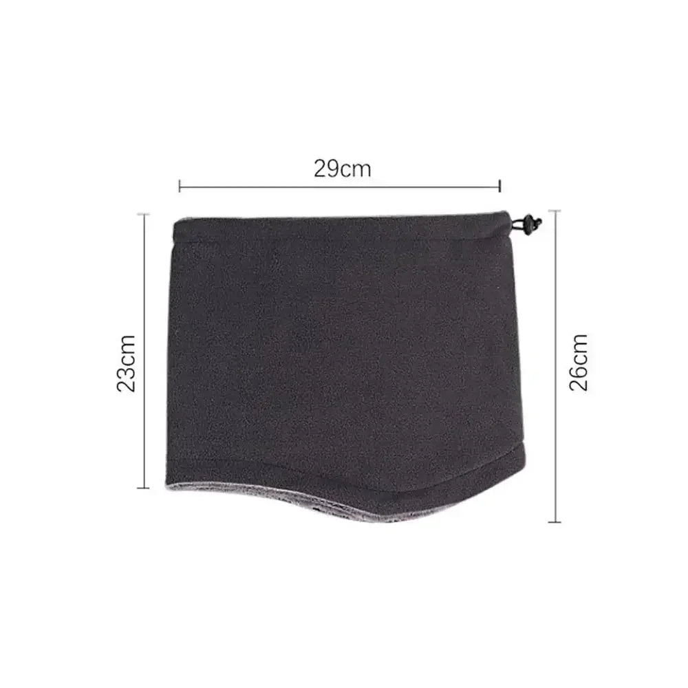Neck Gaiter Fleece-Lined Adjustable Breathable Face Covering