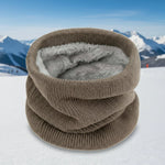 Neck Gaiter Thermal Knit Windproof Stretch Fit