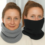 Neck Gaiter Thermal Knit Windproof Stretch Fit